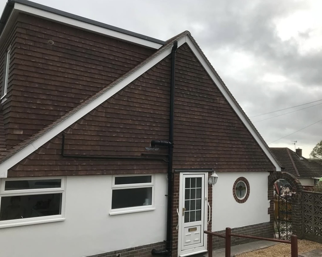 Strip & re-tile + loft conversion — Shoreham-by-Sea