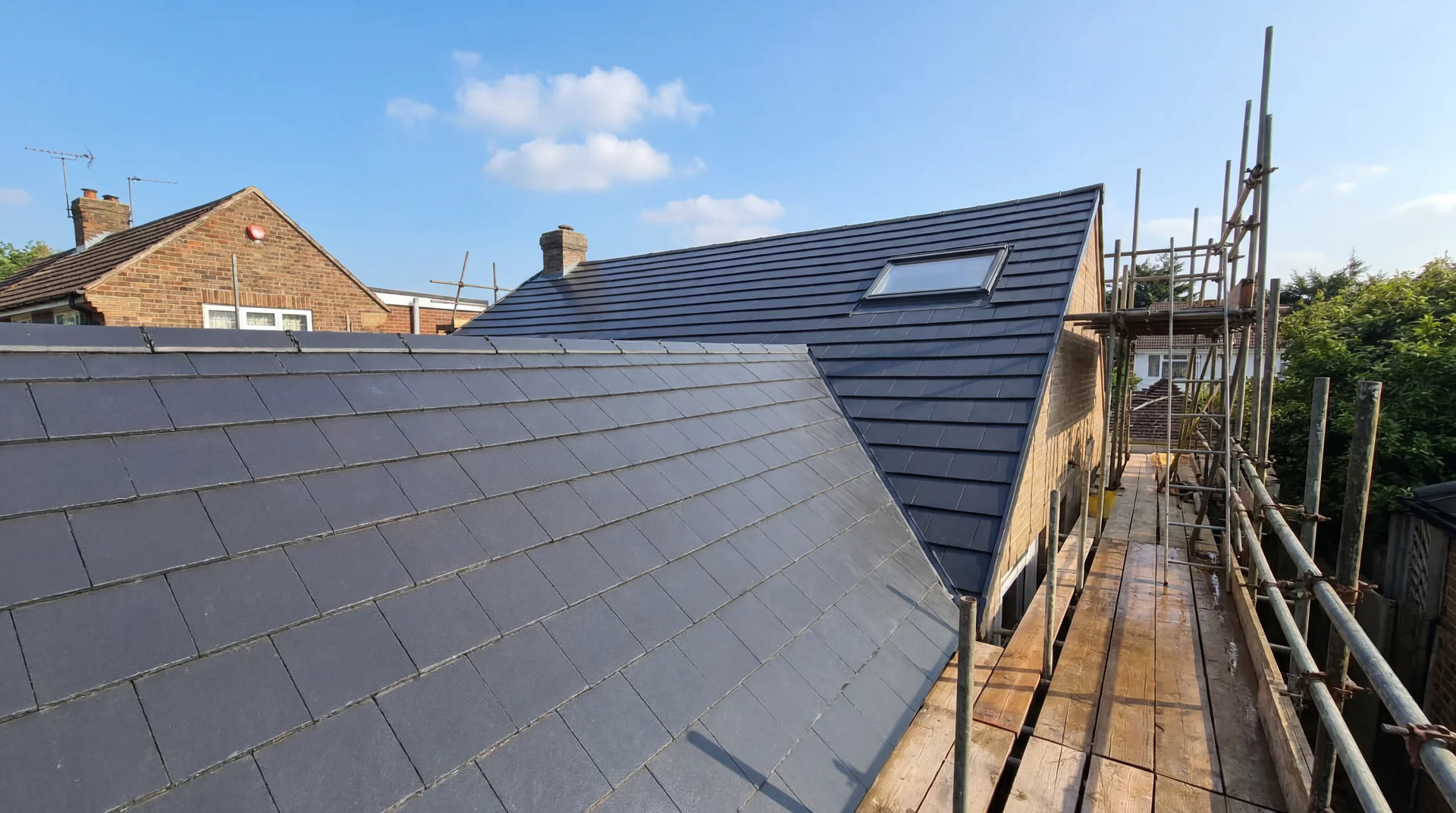 Sussex clay tile roof